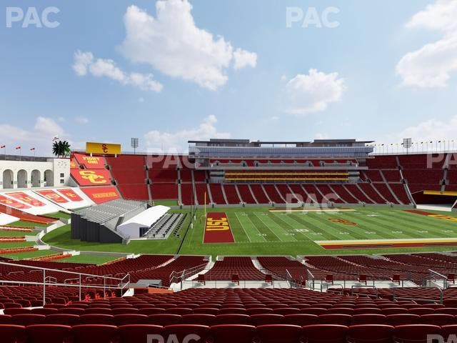 Los Angeles Memorial Coliseum - Section 224 B Seat View