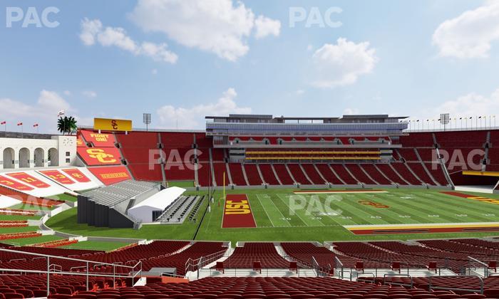 Los Angeles Memorial Coliseum - Section 224 B Seat View