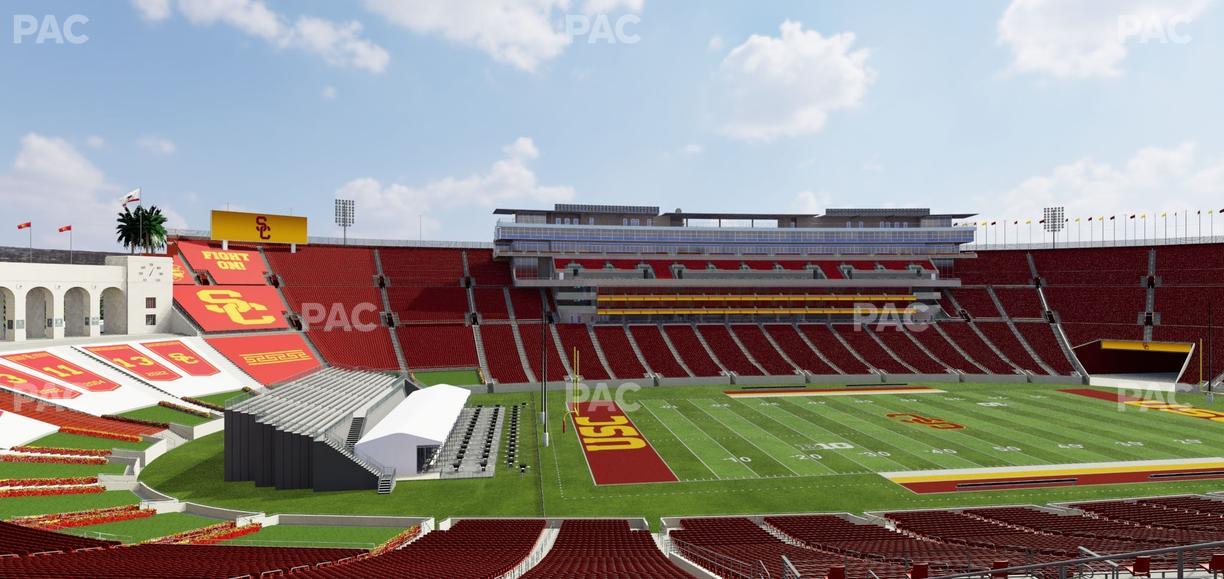 Los Angeles Memorial Coliseum - Section 225 A Seat View