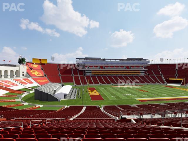 Los Angeles Memorial Coliseum - Section 225 A Seat View