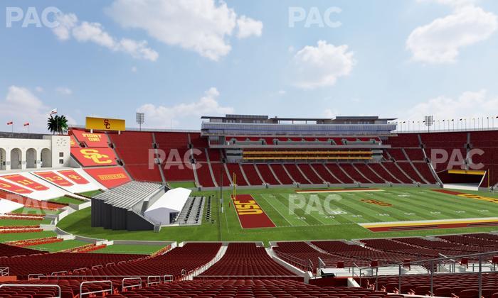 Los Angeles Memorial Coliseum - Section 225 A Seat View