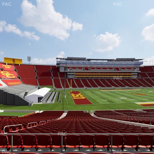 Los Angeles Memorial Coliseum - Section 225 A Seat View