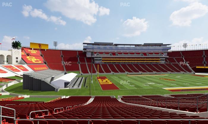 Los Angeles Memorial Coliseum - Section 225 A Seat View