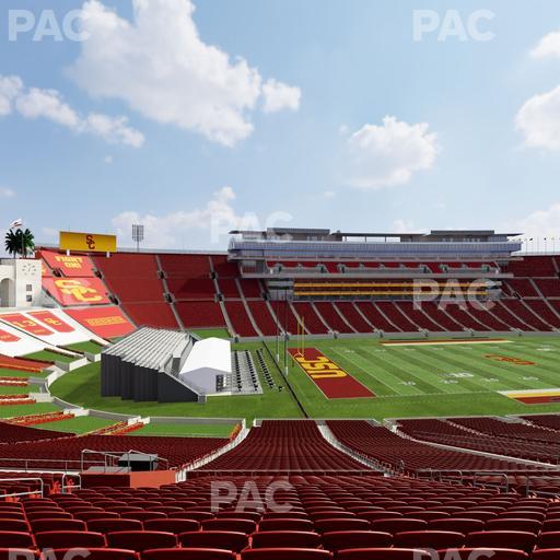 Los Angeles Memorial Coliseum - Section 225 B Seat View