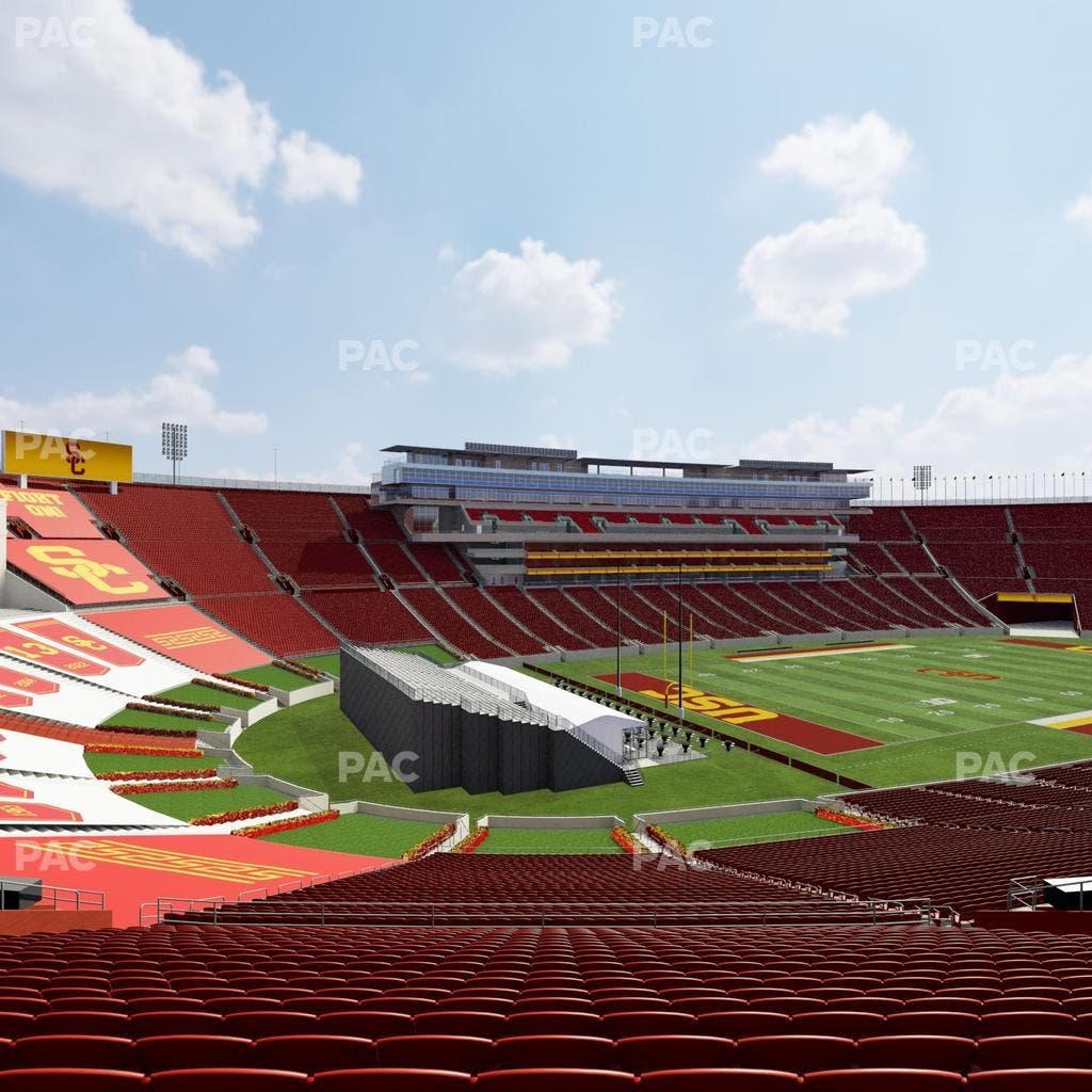 Los Angeles Memorial Coliseum - Section 227 Seat View