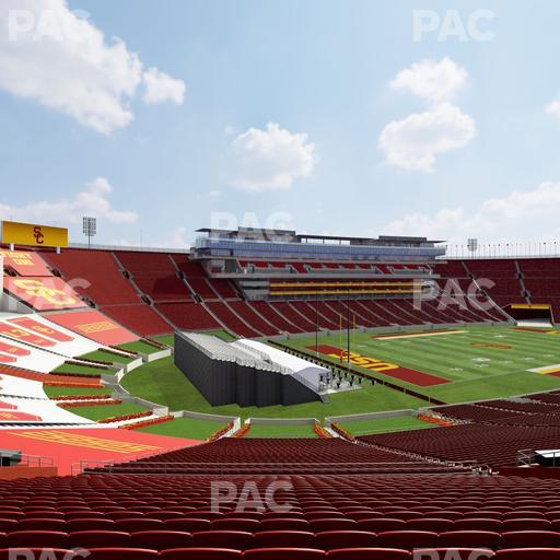 Los Angeles Memorial Coliseum - Section 227 Seat View