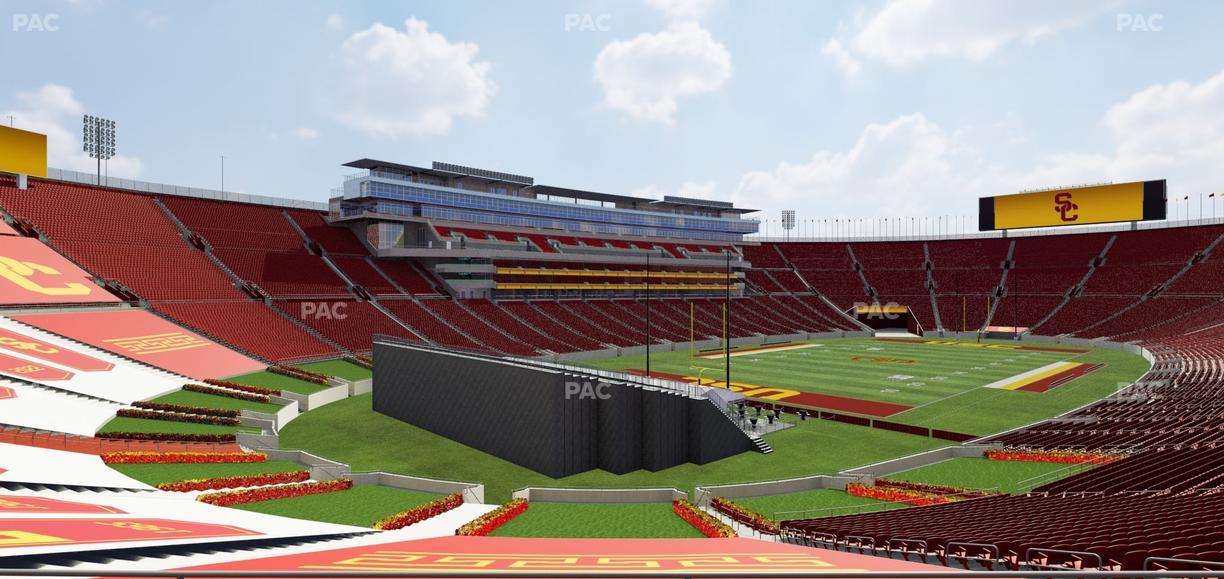 Los Angeles Memorial Coliseum - Section 228 Seat View