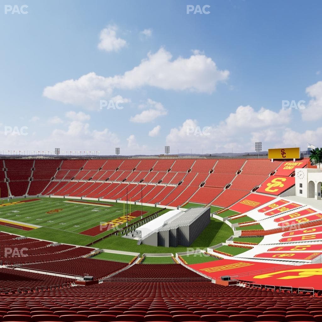 Los Angeles Memorial Coliseum - Section 301 Seat View