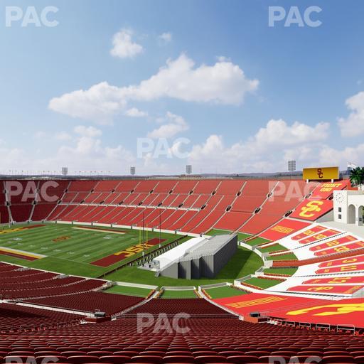 Los Angeles Memorial Coliseum - Section 301 Seat View