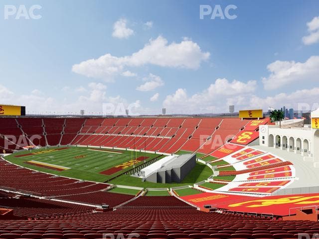 Los Angeles Memorial Coliseum - Section 301 Seat View