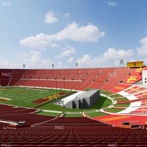 Los Angeles Memorial Coliseum - Section 301 Seat View