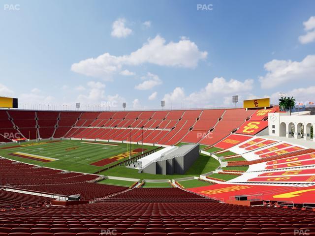 Los Angeles Memorial Coliseum - Section 301 Seat View