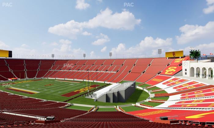 Los Angeles Memorial Coliseum - Section 301 Seat View