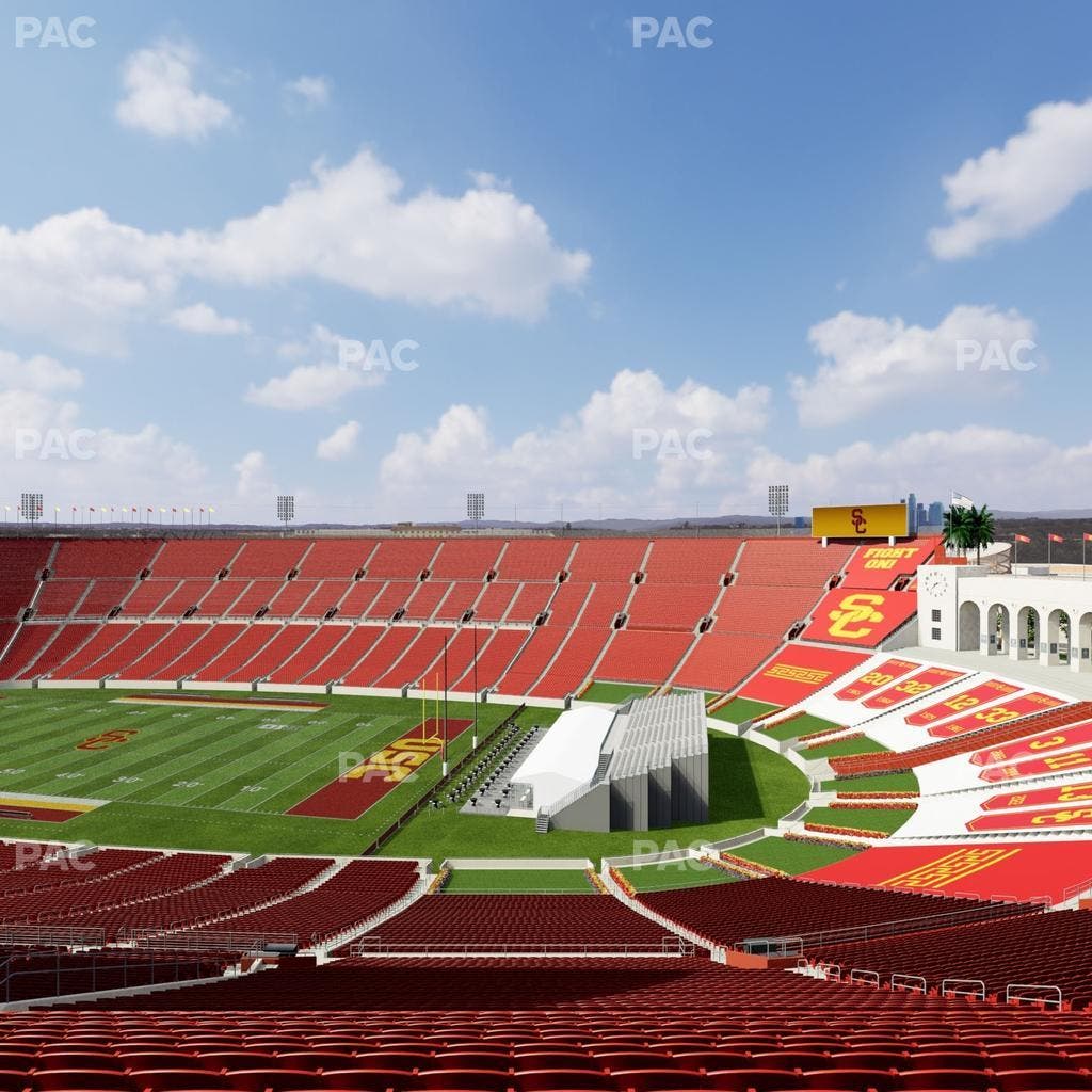 Los Angeles Memorial Coliseum - Section 302 Seat View
