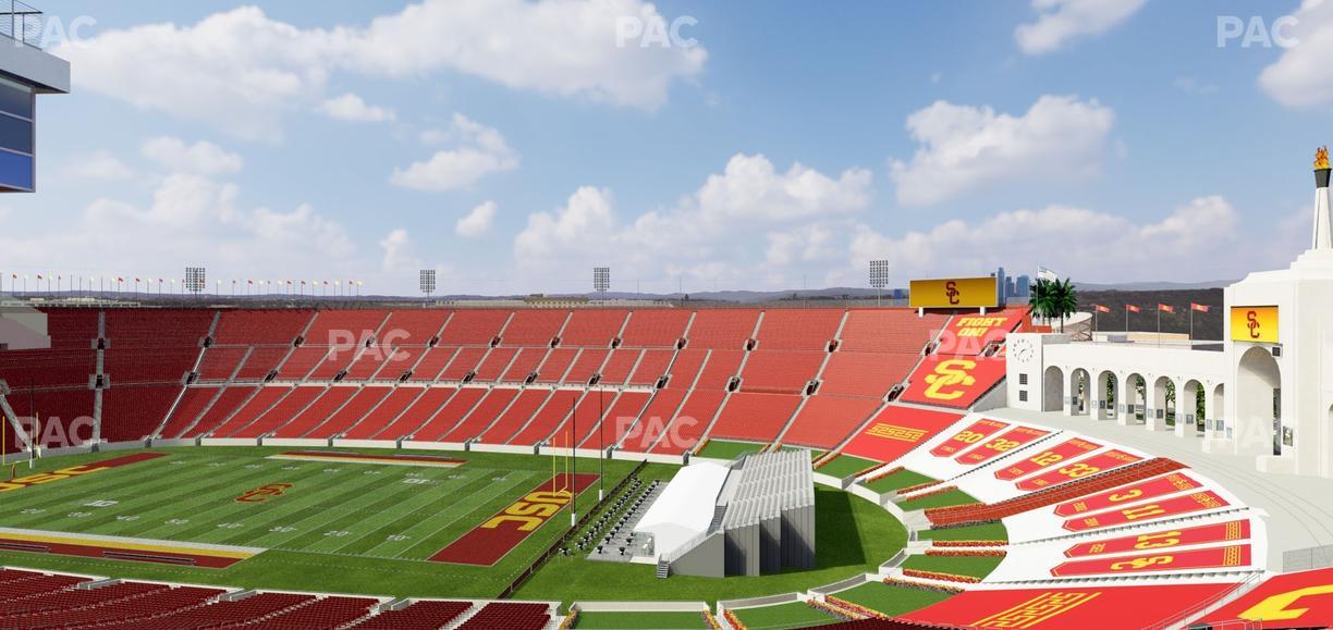 Los Angeles Memorial Coliseum - Section 302 Seat View