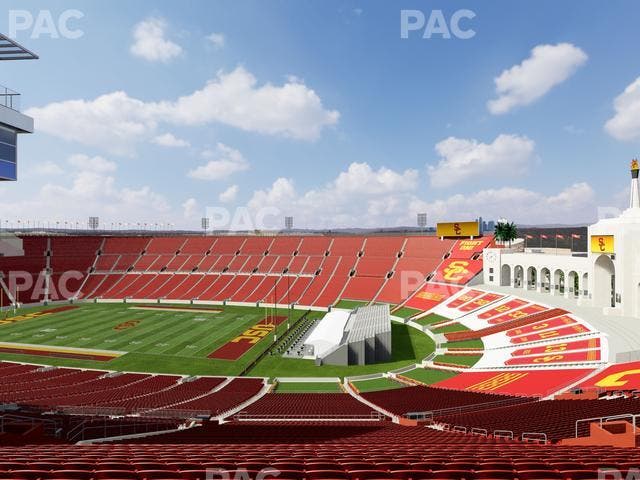 Los Angeles Memorial Coliseum - Section 302 Seat View