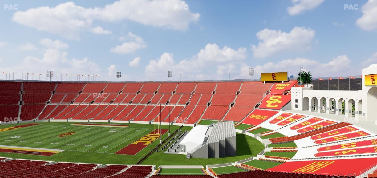 Los Angeles Memorial Coliseum - Section 302 Seat View