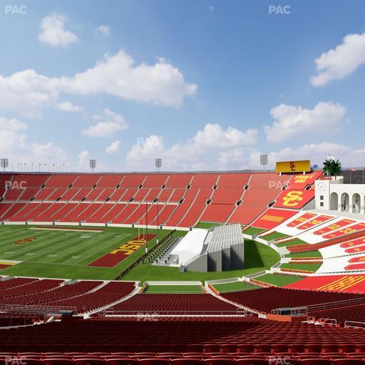 Los Angeles Memorial Coliseum - Section 302 Seat View