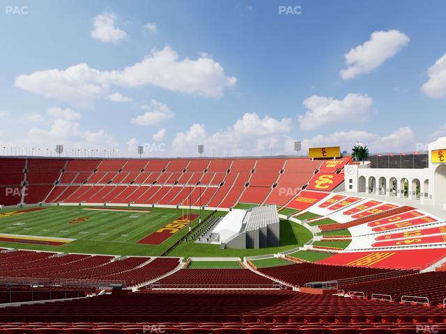 Los Angeles Memorial Coliseum - Section 302 Seat View