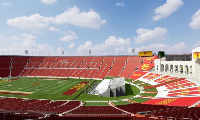 Los Angeles Memorial Coliseum - Section 302 Seat View