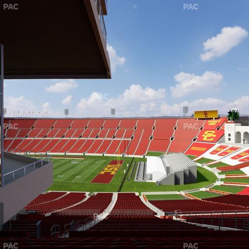 Los Angeles Memorial Coliseum - Section 303 B Seat View