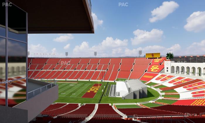 Los Angeles Memorial Coliseum - Section 303 B Seat View