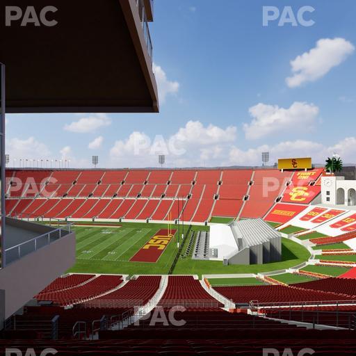 Los Angeles Memorial Coliseum - Section 303 B Seat View