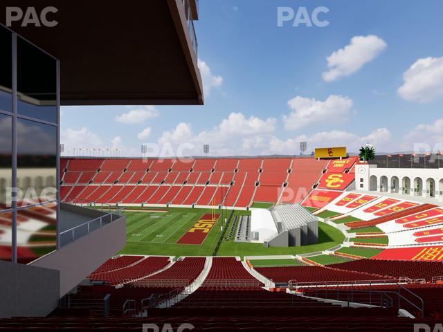 Los Angeles Memorial Coliseum - Section 303 B Seat View