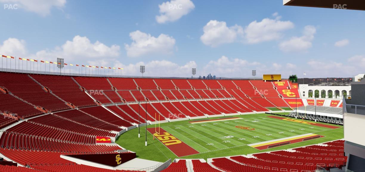 Los Angeles Memorial Coliseum - Section 310 A Seat View