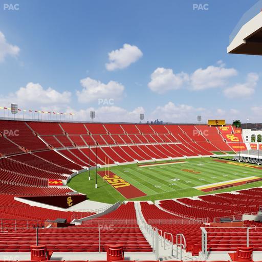 Los Angeles Memorial Coliseum - Section 310 A Seat View