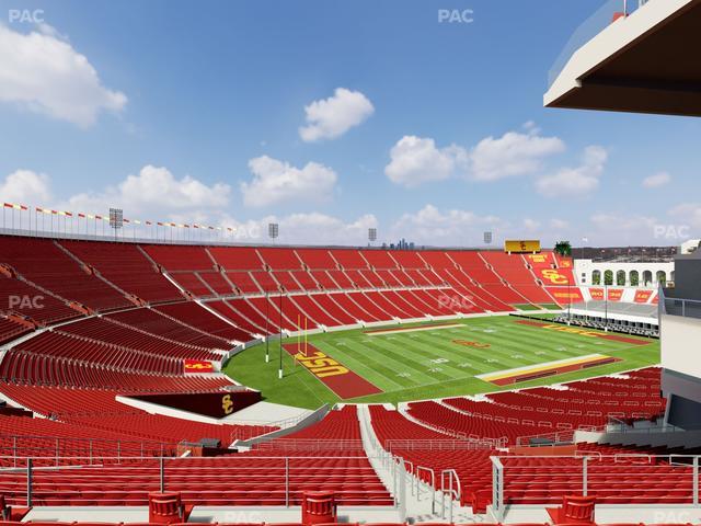 Los Angeles Memorial Coliseum - Section 310 A Seat View