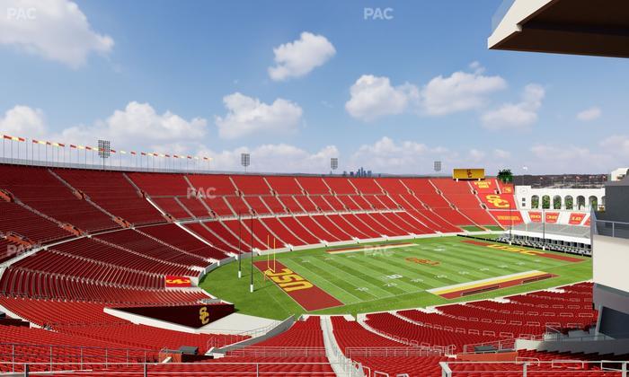 Los Angeles Memorial Coliseum - Section 310 A Seat View