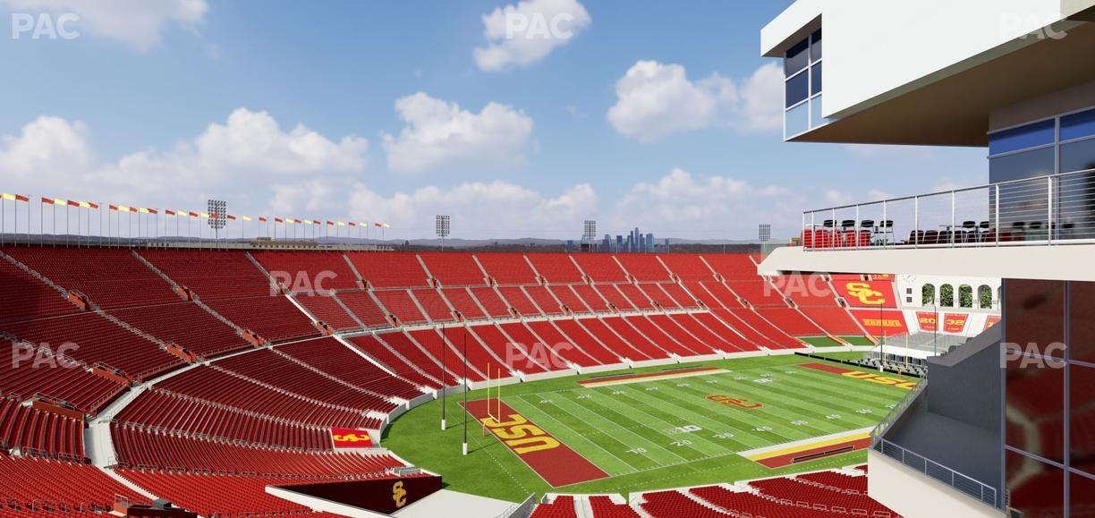 Los Angeles Memorial Coliseum - Section 310 A Seat View