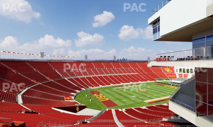 Los Angeles Memorial Coliseum - Section 310 A Seat View