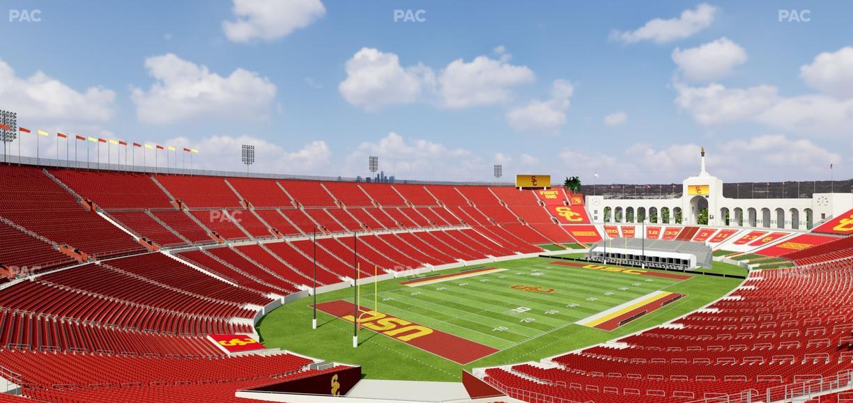 Los Angeles Memorial Coliseum - Section 311 Seat View