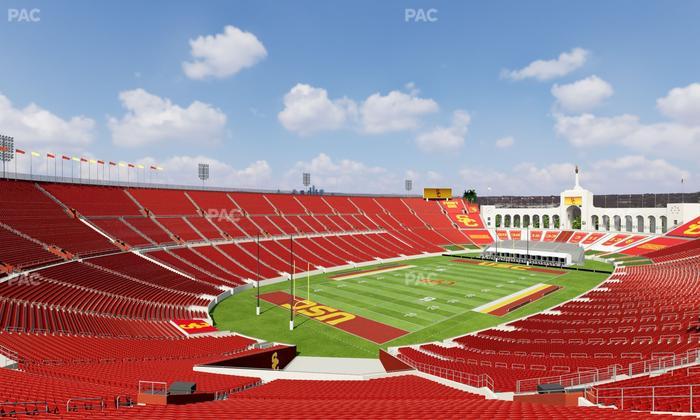 Los Angeles Memorial Coliseum - Section 311 Seat View