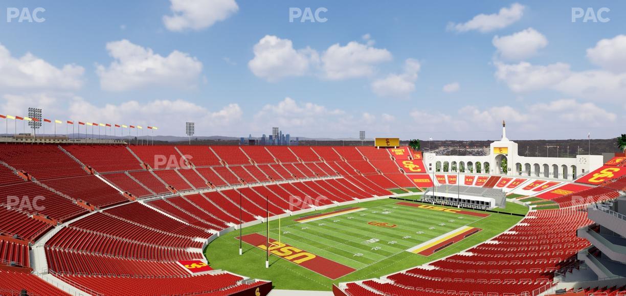 Los Angeles Memorial Coliseum - Section 311 Seat View