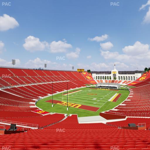 Los Angeles Memorial Coliseum - Section 312 Seat View