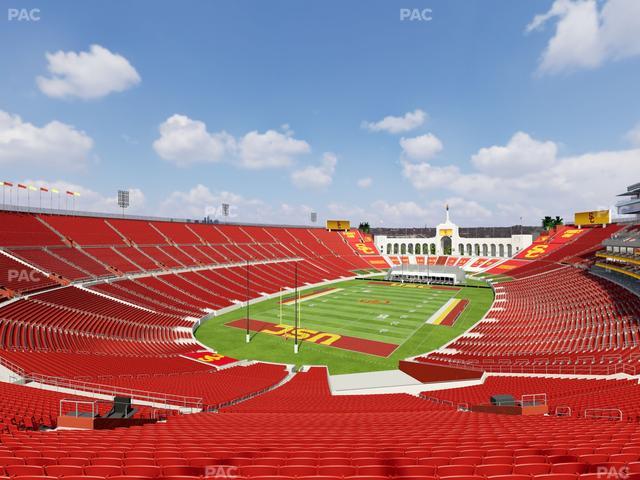 Los Angeles Memorial Coliseum - Section 312 Seat View