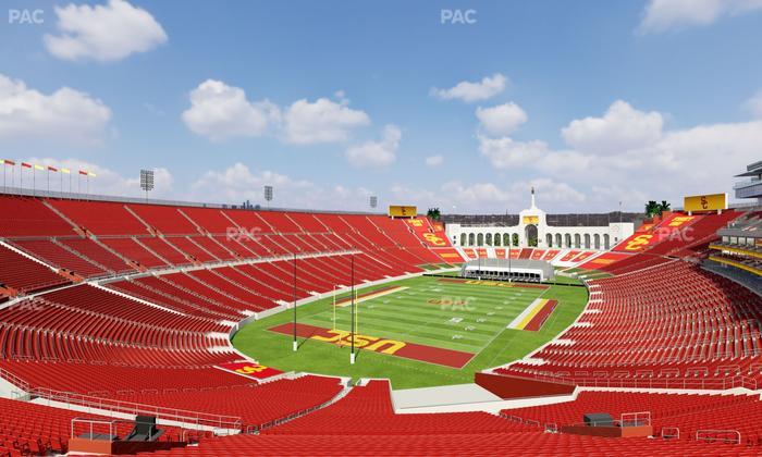 Los Angeles Memorial Coliseum - Section 312 Seat View