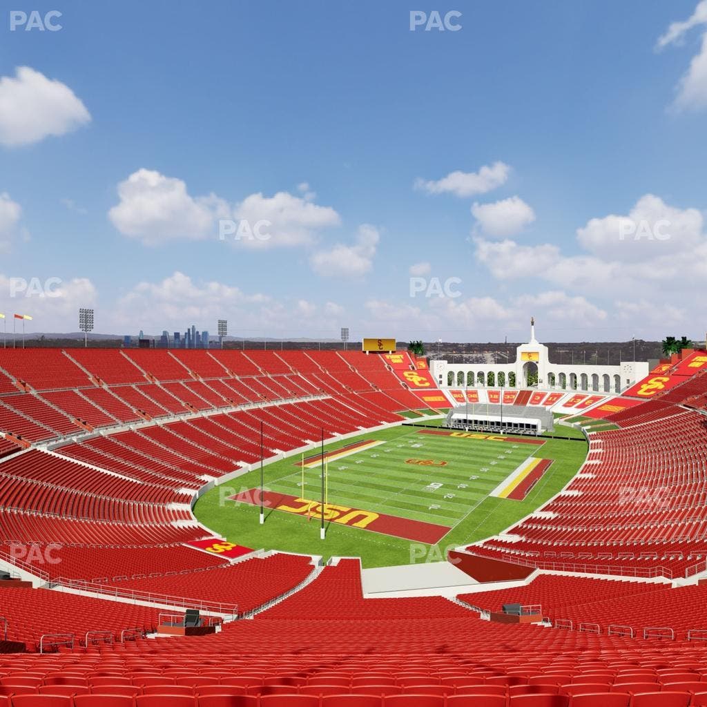 Los Angeles Memorial Coliseum - Section 312 Seat View