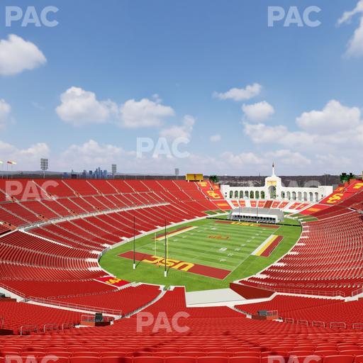 Los Angeles Memorial Coliseum - Section 312 Seat View