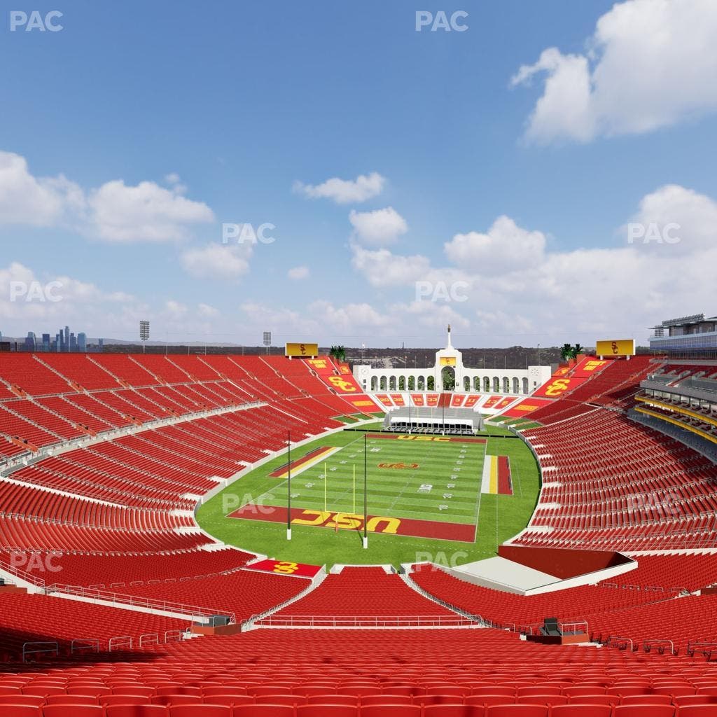 Los Angeles Memorial Coliseum - Section 313 Seat View