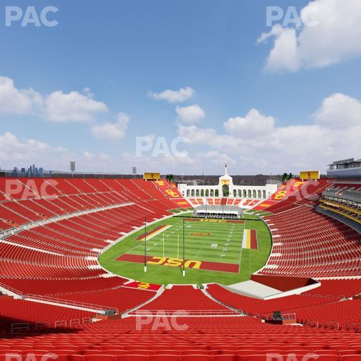 Los Angeles Memorial Coliseum - Section 313 Seat View