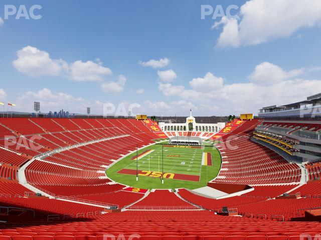 Los Angeles Memorial Coliseum - Section 313 Seat View