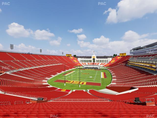 Los Angeles Memorial Coliseum - Section 313 Seat View