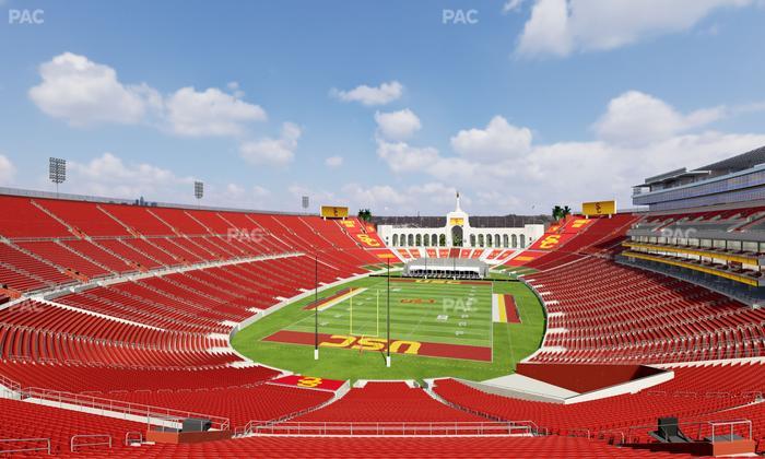 Los Angeles Memorial Coliseum - Section 313 Seat View