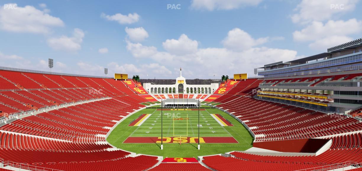 Los Angeles Memorial Coliseum - Section 314 Seat View