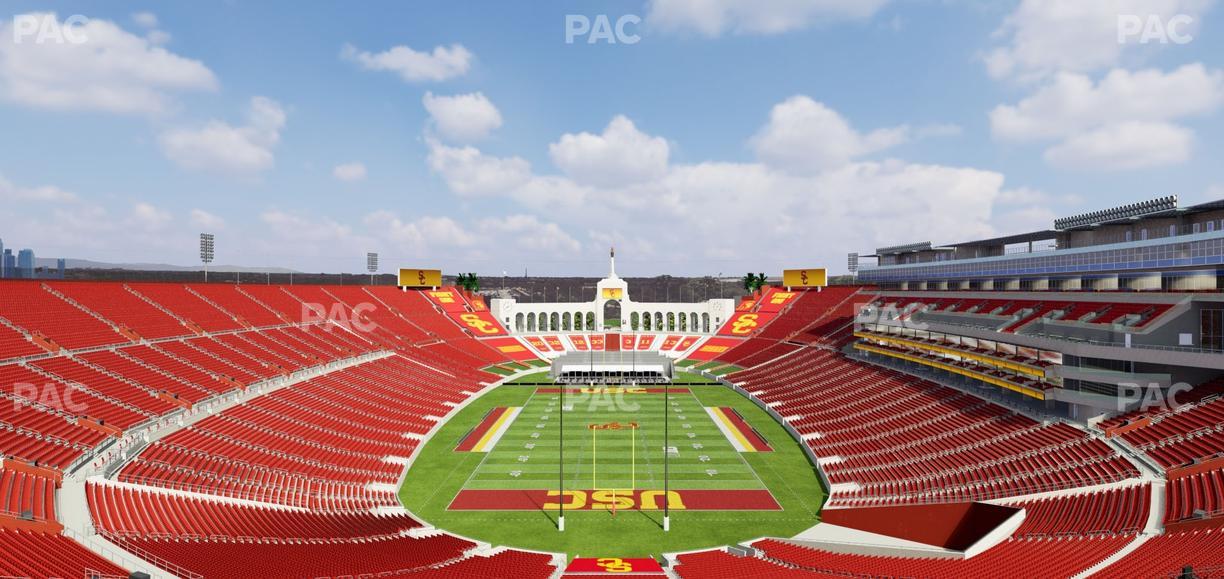 Los Angeles Memorial Coliseum - Section 314 Seat View