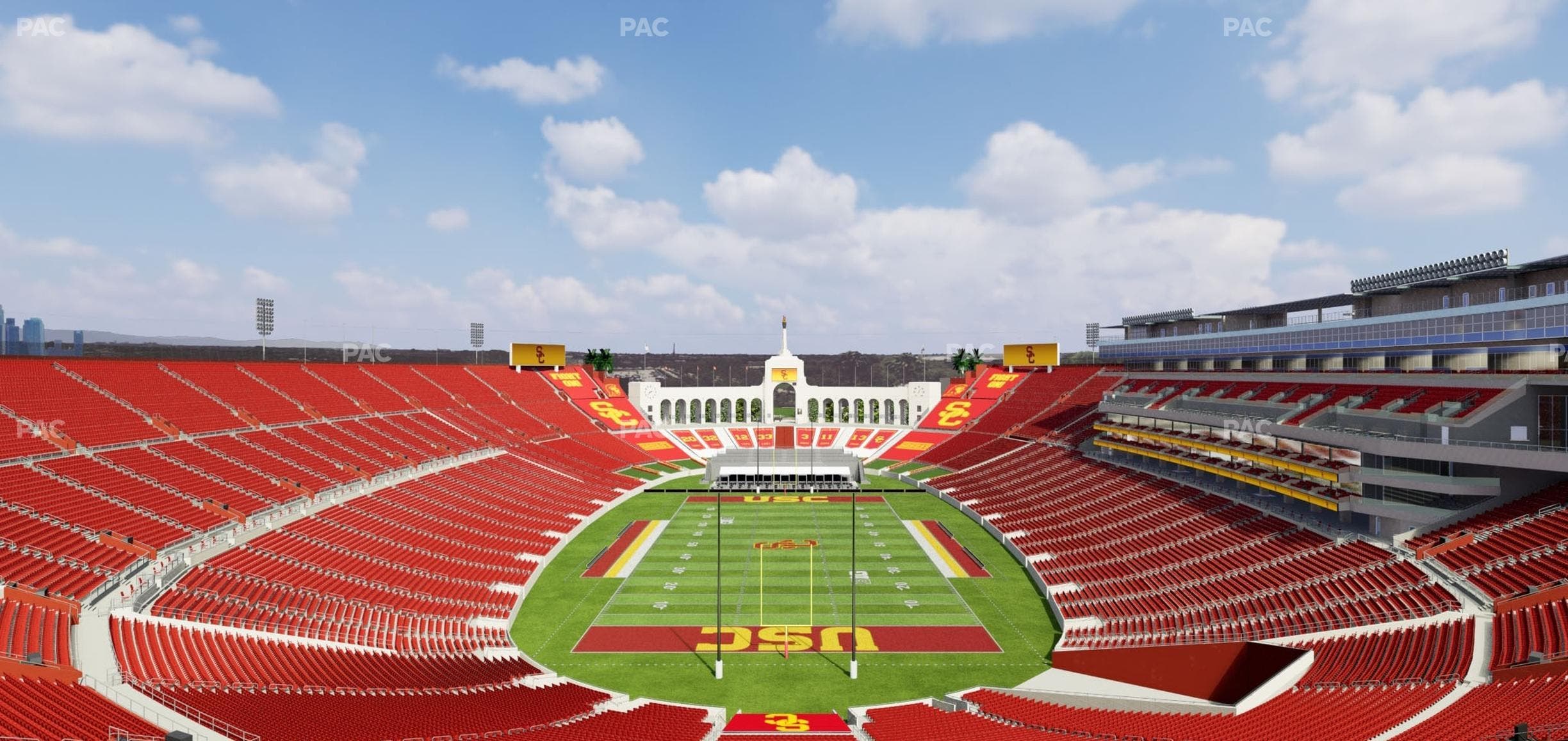 Los Angeles Memorial Coliseum - Section 314 Seat View